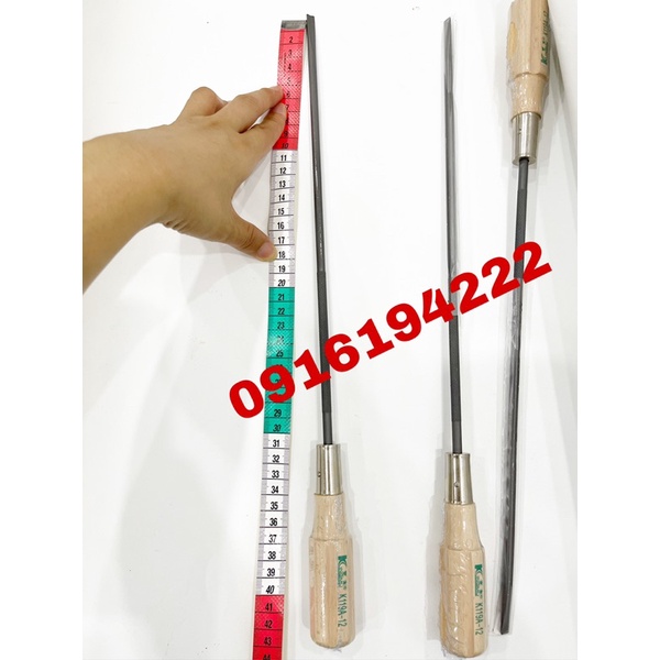 Tô vít 2 cạnh cán gỗ Kingmu chính hãng dài 42cm
