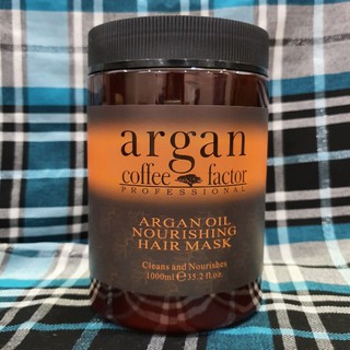 Ủ HẤP TÓC SIÊU MƯỢT ARGAN coffee FACTOR 1000ml
