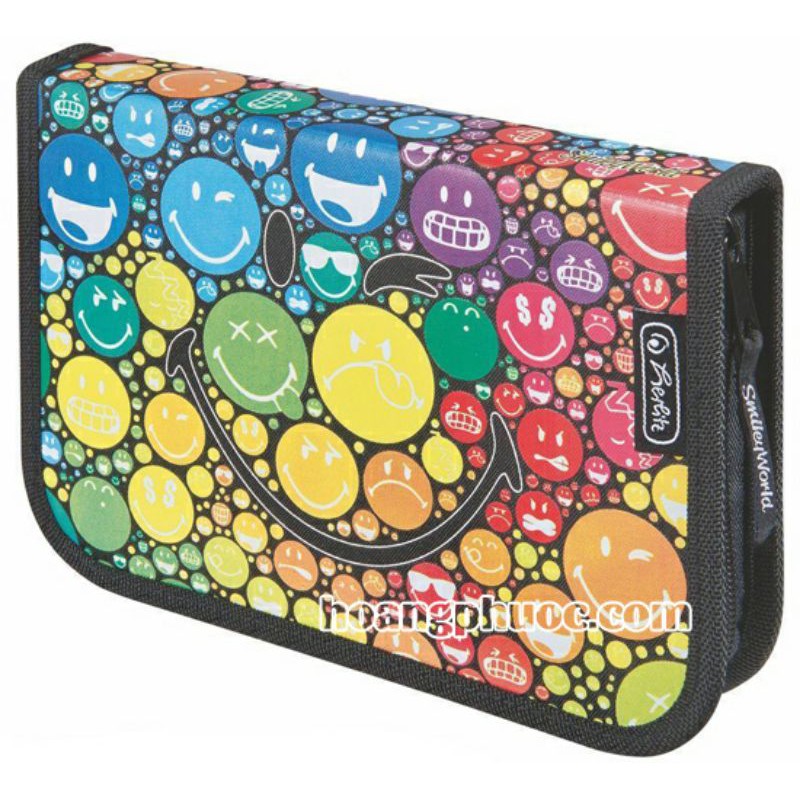 Hộp đựng bút có sẵn 19 món - Smiley World Herlitz