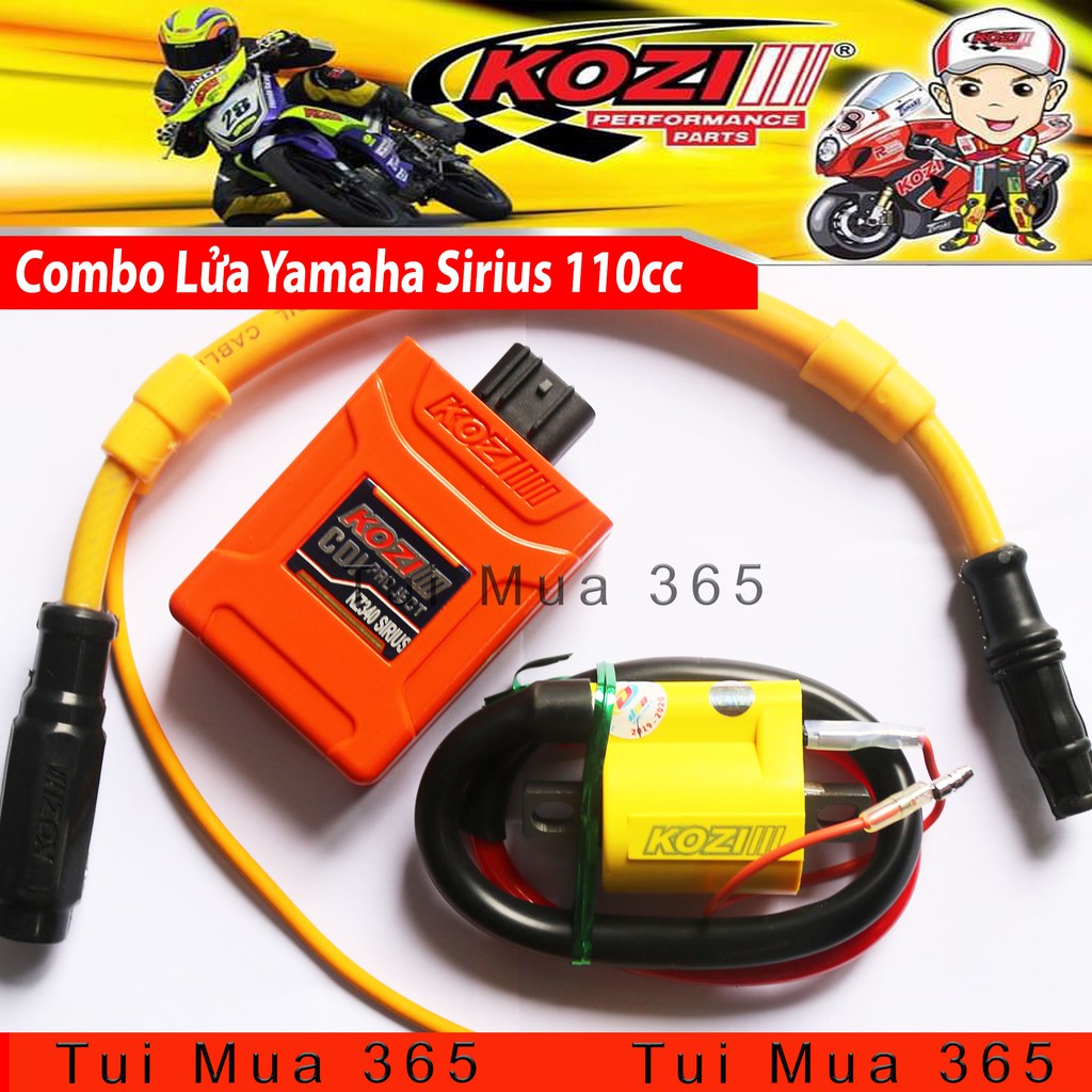 Bộ Lửa Độ Kozi cho Yamaha Sirius 110cc