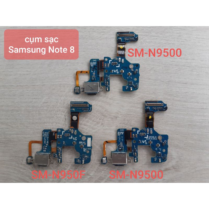 cụm sạc/sub board Samsung Note 8 SM-N950F SM-N950U SM-N9500