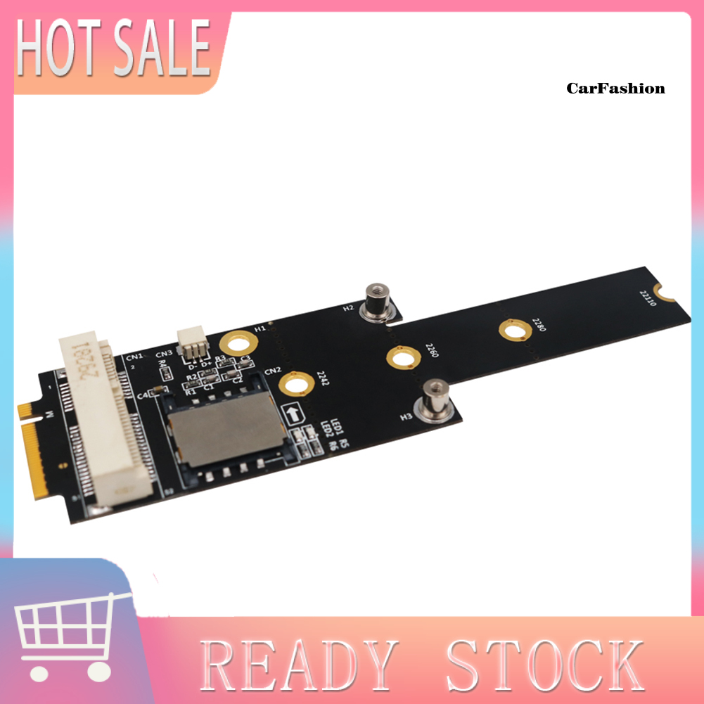 Card Chuyển Đổi Mini Pci-E Sang Ngff M.2 Key M A / E Với Khe Sim Tiện Dụng