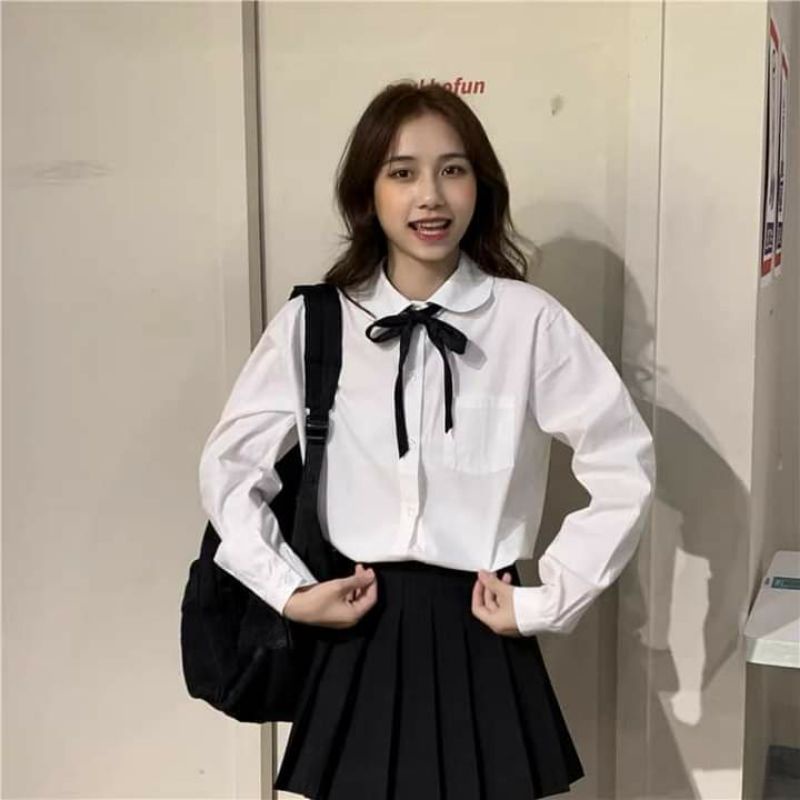 SET Áo len kèm sơmi phong cách ullzang  ⛄