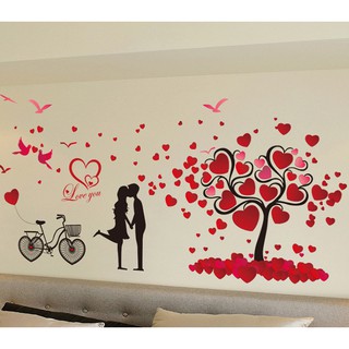 Decal dán tường Trang trí phòng ngủ