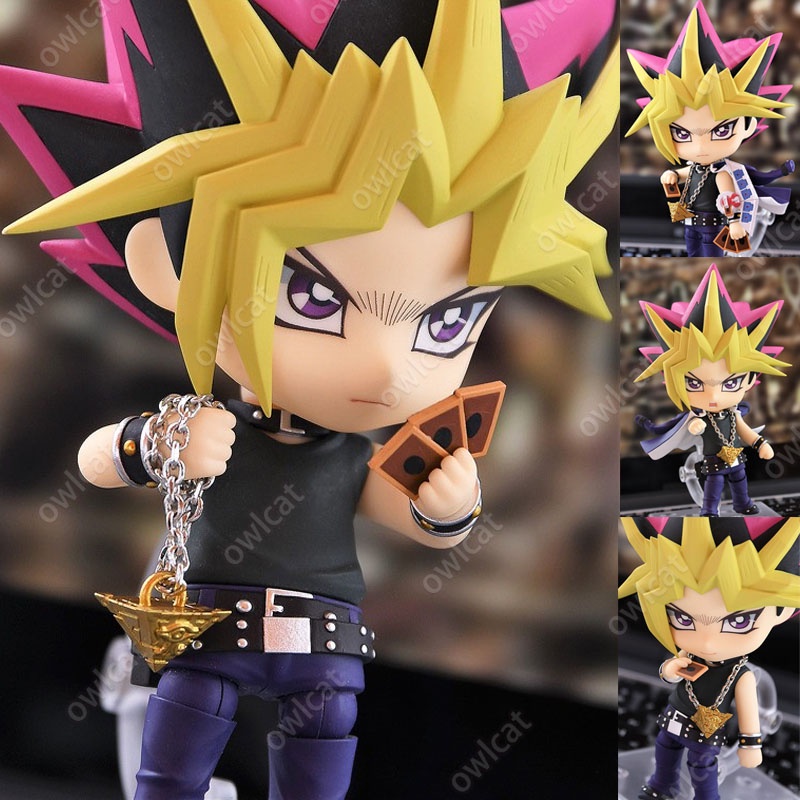 Mô Hình Nhân Vật Yu-Gi-Oh Yami Yugi  10cm 1069# Duelist Action Figure Dark Yugi Muto Duel King Nameless Pharaoh Yugioh Packed in Box Model Kazuki Takahashi