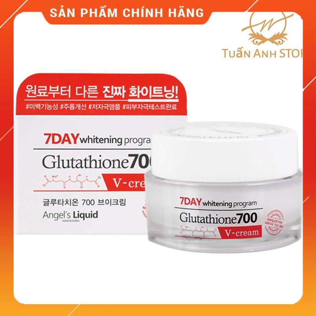 Kem Dưỡng Trắng Da 7 Day Whitening Program Glutathione 700 V-Cream