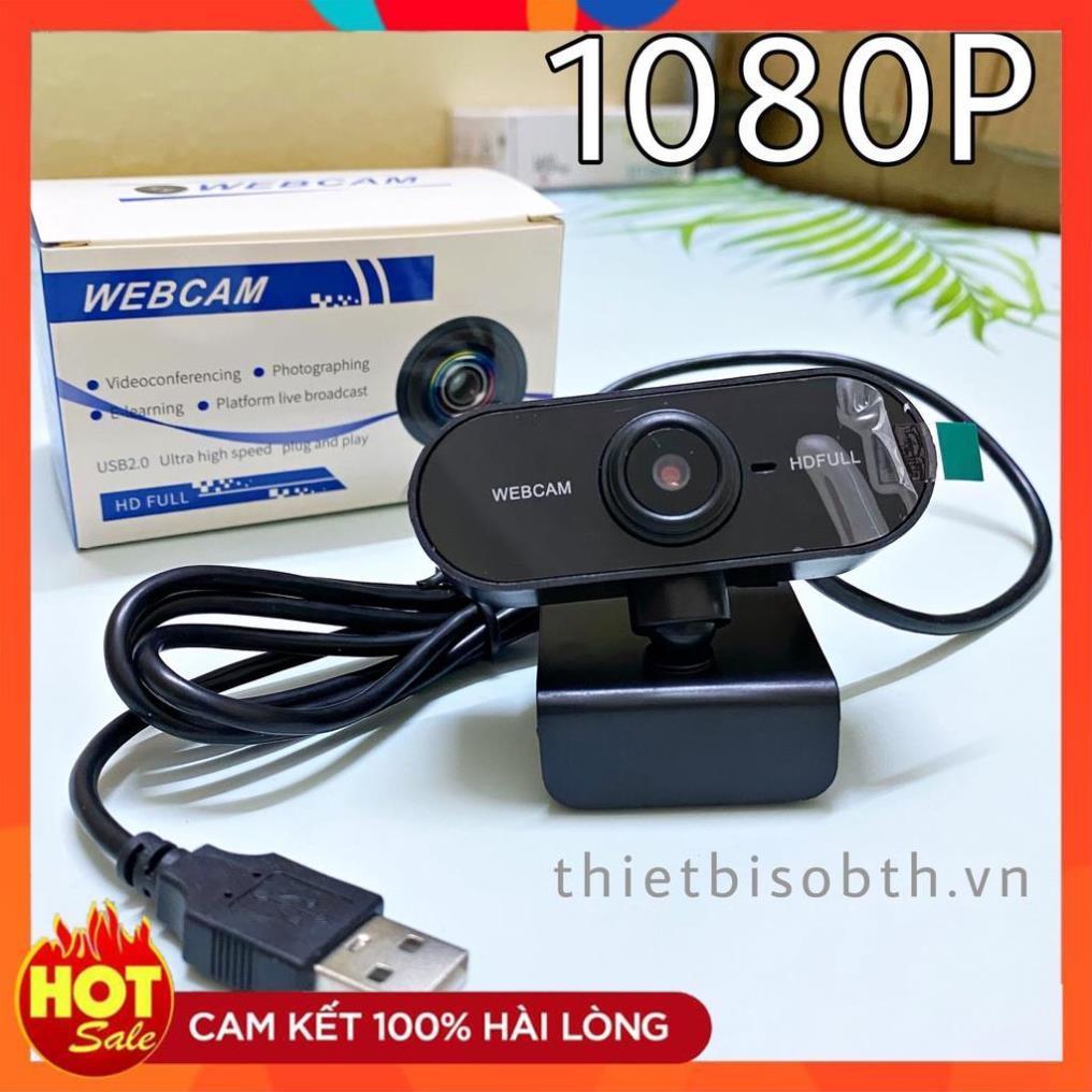 [Hàng Xịn] WEBCAM CÓ MÍC 1080P SẮC NÉT - TÍCH HỢP MIC THU RÕ RÀNG cho việc livestream học tập giảng bài...