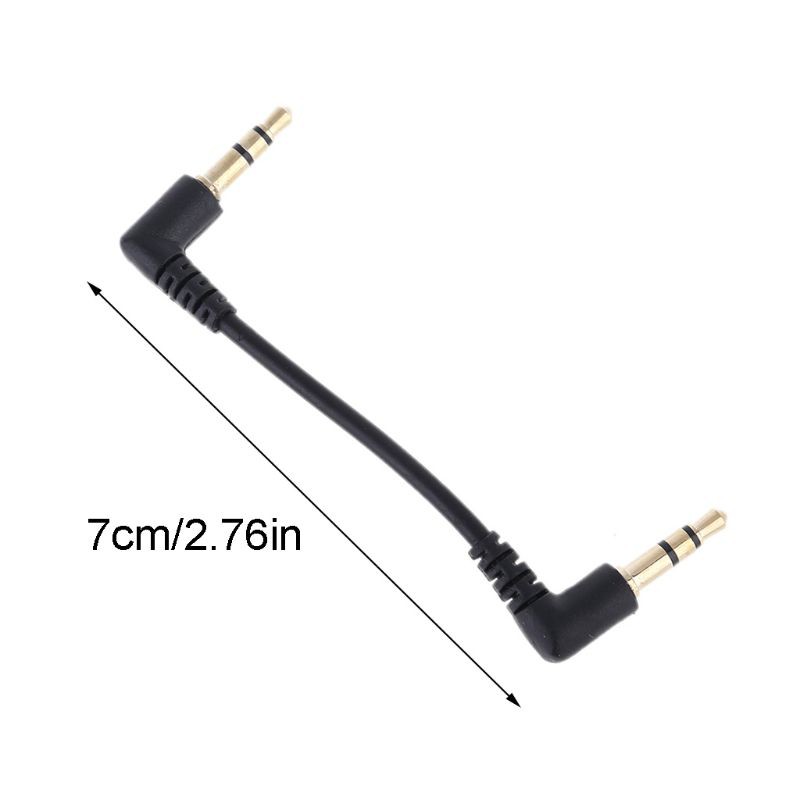 Dây Cáp Âm Thanh 90 Độ Đầu Cắm 3.5mm