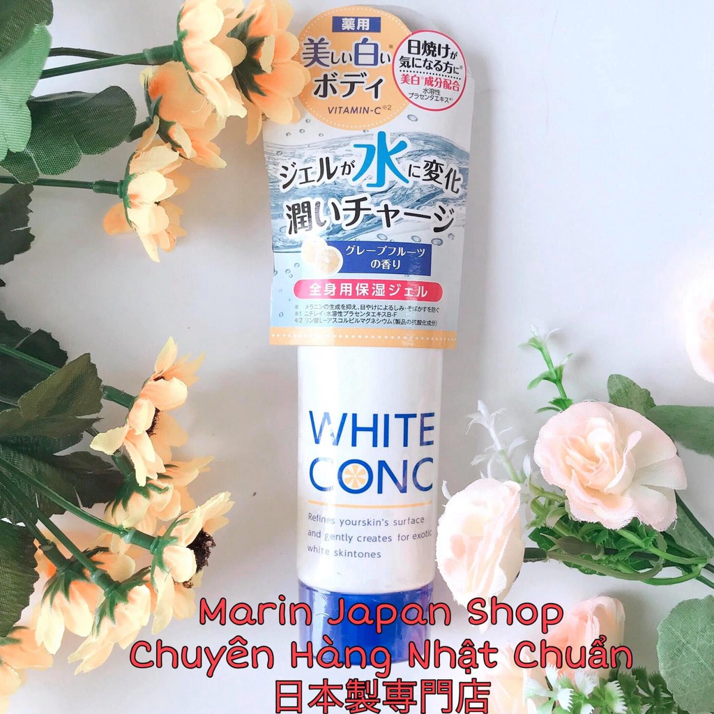 Bộ dưỡng trắng da Body trọn bộ white ConC