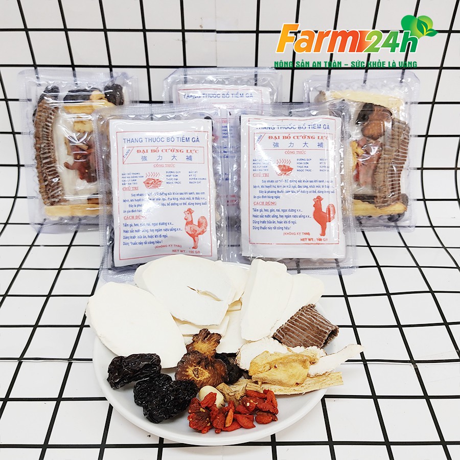 Thang tiềm gà, hầm gà, chuẩn 12 vị, sản phẩm chất lượng, uy tín, được nhiều khách hàng yêu thích  [100 gram]