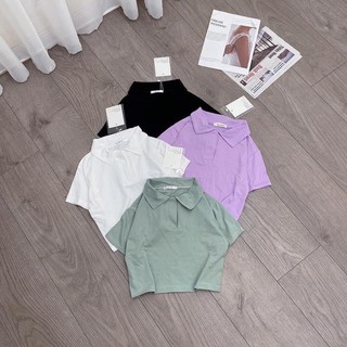 🍭 Áo croptop polo siêu đẹp