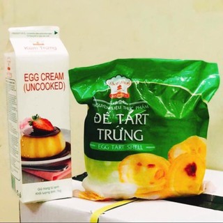 ComBo Đế Tart Trứng + Kem Trứng ( Chỉ Giao Nội Thành Hà Nội) Giao Hàng Hỏa Tốc Now Ship