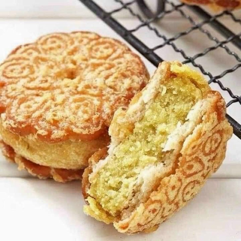 BÁNH HẠT DẺ MẬT ONG ĐẬU XANH HỘP LỚN 500gr