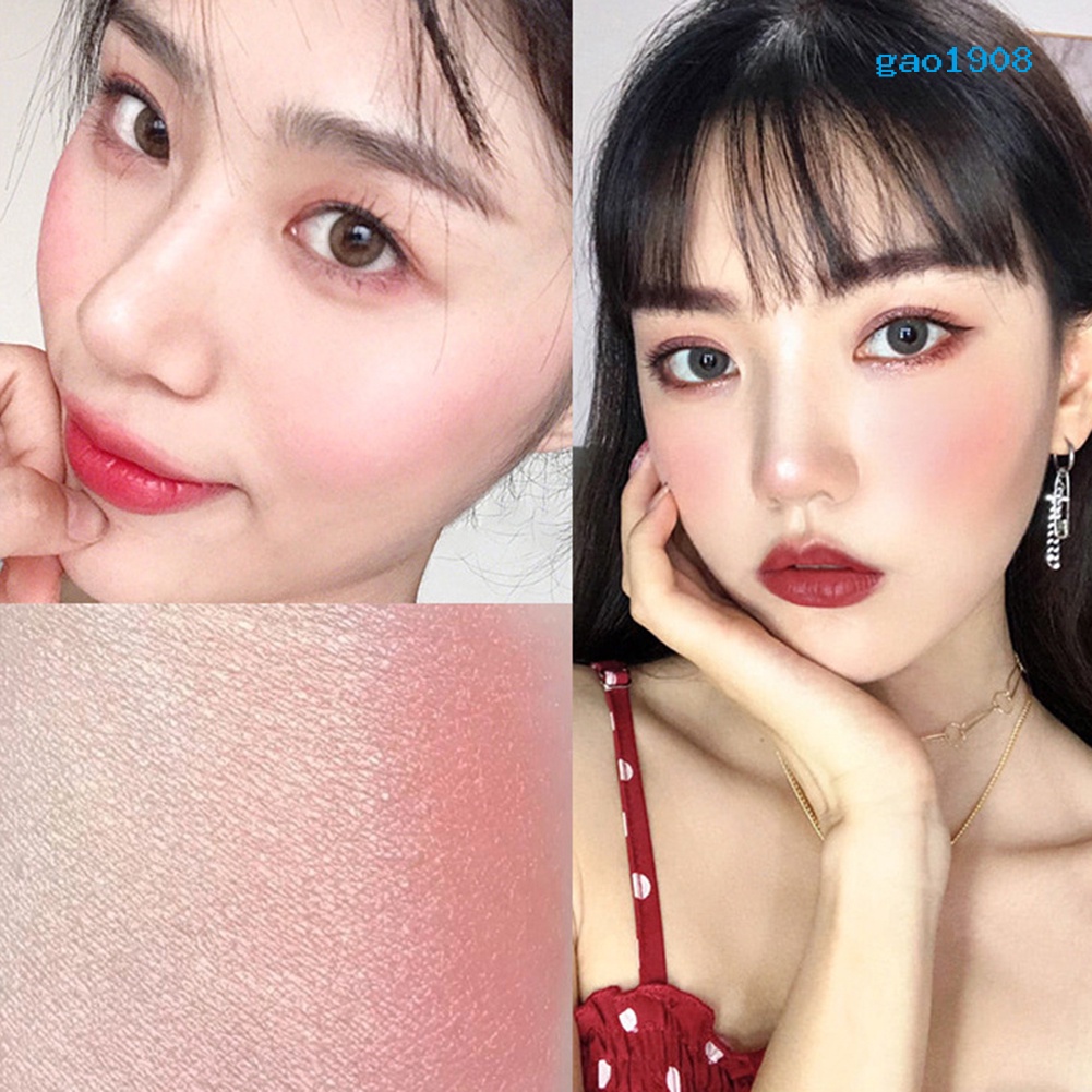 (Hàng Mới Về) Bảng Phấn Má Hồng / Bắt Sáng / Tạo Khối Trang Điểm Lâu Trôi | BigBuy360 - bigbuy360.vn