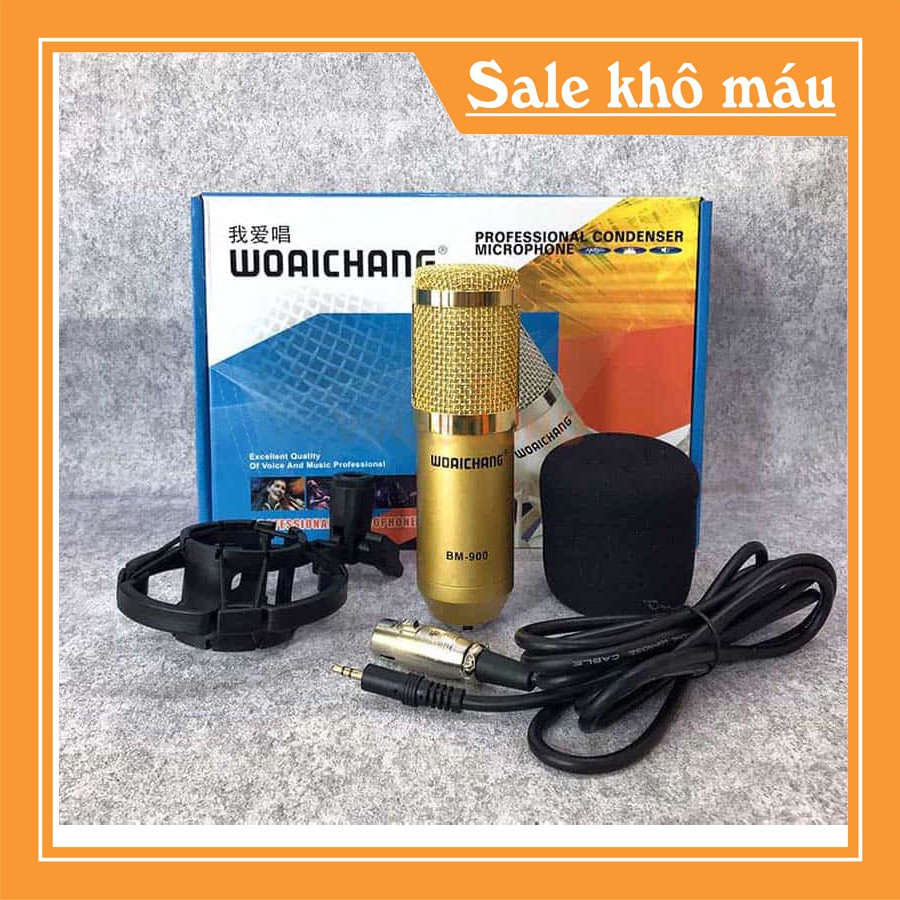 Mic Thu Âm Livestream Bm900 Waichang giá rẻ