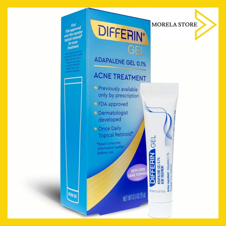 Kem mụn Diff Adapalene Gel 0.1% 15g