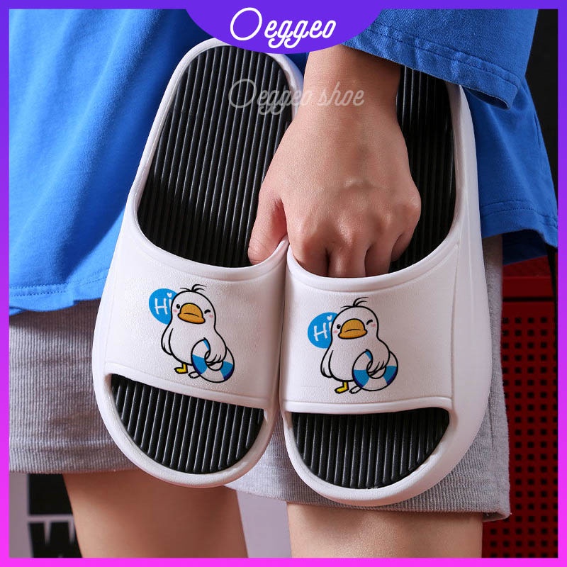 Dép Đi Trong Nhà Đế Dày 4.0 Chống Thấm Nước Thời Trang Mùa Hè Cho Nam Và Nữ