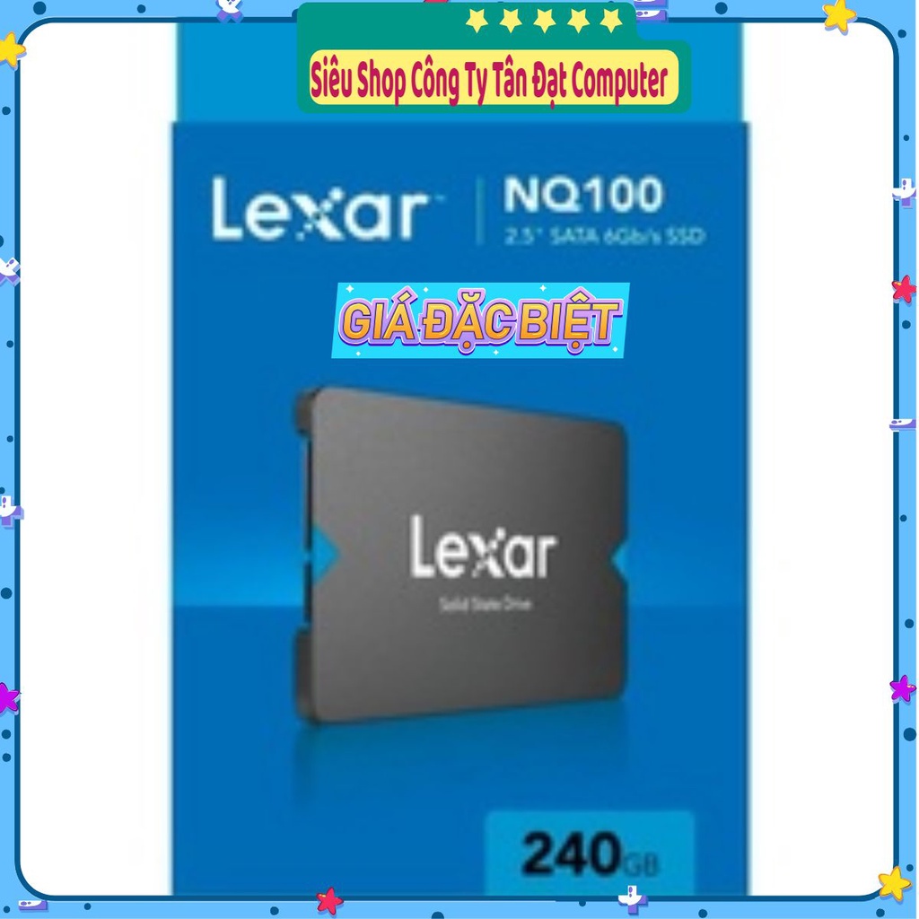( Siêu Rẻ ) Ổ cứng SSD 240GB Lexar NQ100 2.5-Inch SATA III -Chính Hãng Mới 100% Bảo Hành 36 Tháng
