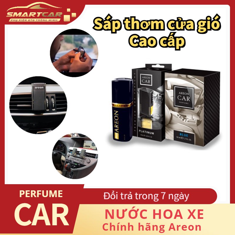 Sáp thơm cửa gió, nước hoa areon cao cấp - Hàng chính hãng nhập khẩu Bulgaria cho hương thơm ngát, quyến rũ