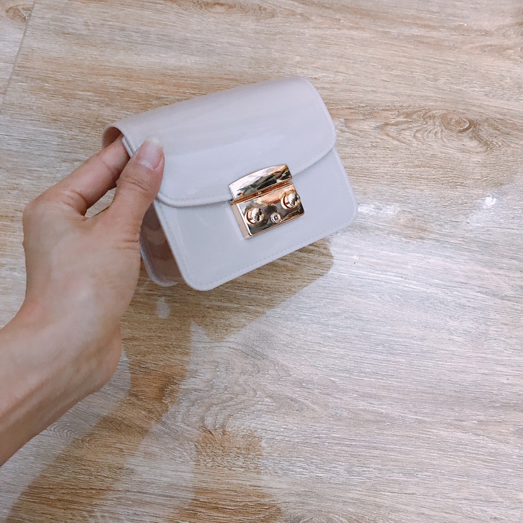Túi nhựa mini đeo chéo sang chảnh Rosabell