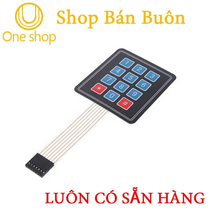 Bàn Phím Ma Trận 3x4