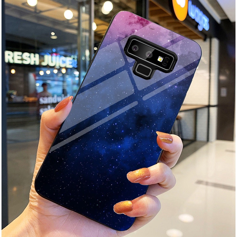 Ốp Lưng SAMSUNG GALAXY NOTE 9 Ốp kính bóng cao cấp Phi Hành Gia
