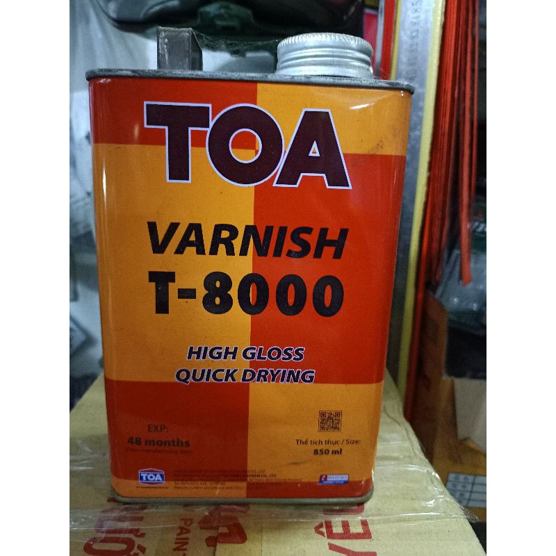 DẦU BÓNG TOA T-8000 850ML