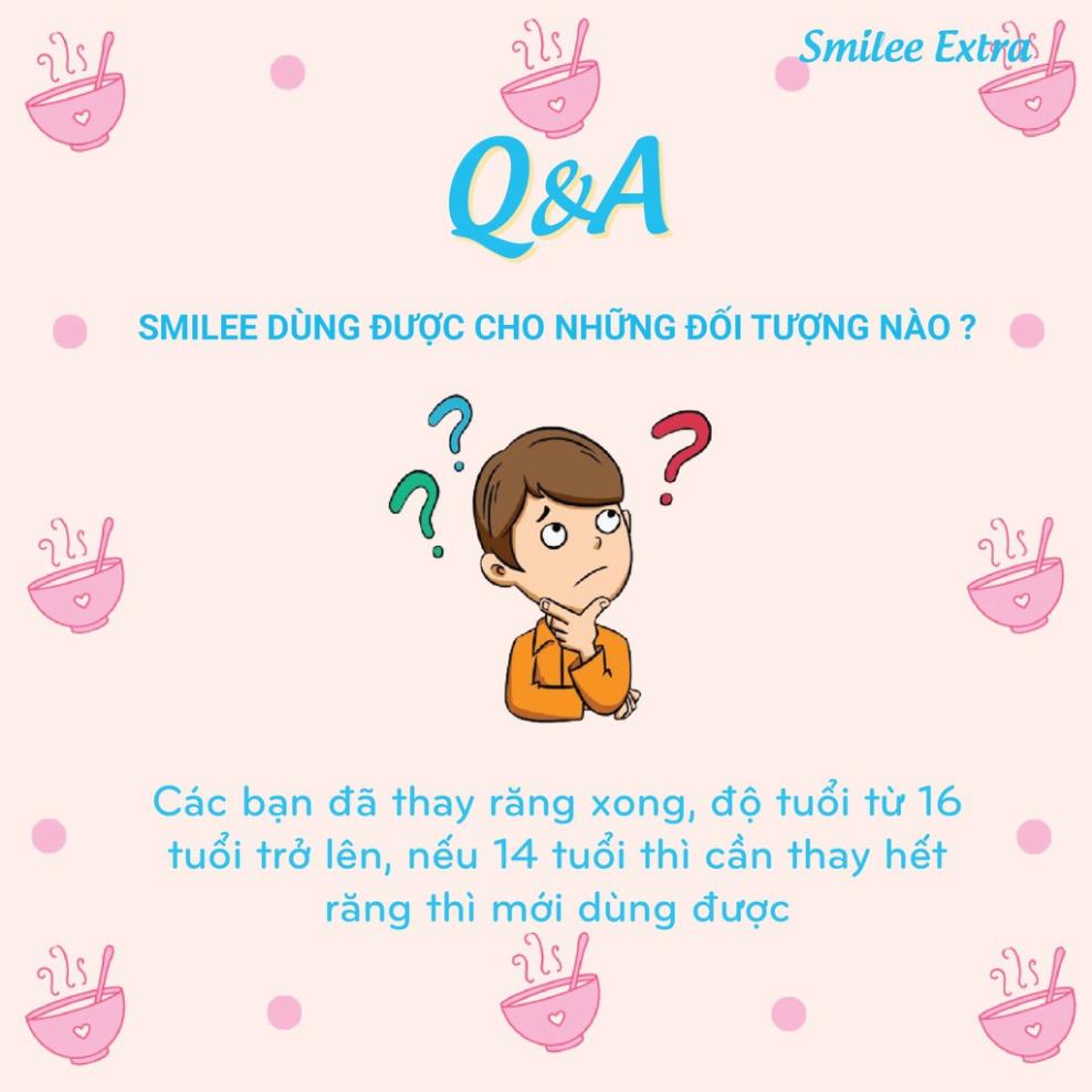 Smilee Extra - Tẩy trắng răng tại nhà Smilee cao cấp Extra hiệu quả gấp đôi, rút ngắn còn 10p