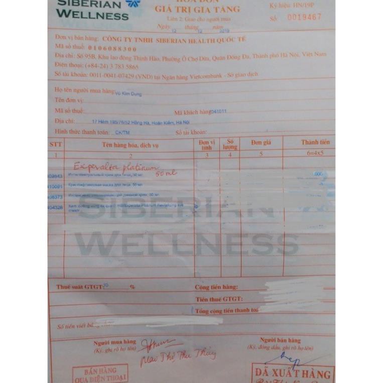 Kem dưỡng vùng da quanh mắt Siberi Nga Experalta Platinum Revitalizing Eye Cream | BigBuy360 - bigbuy360.vn