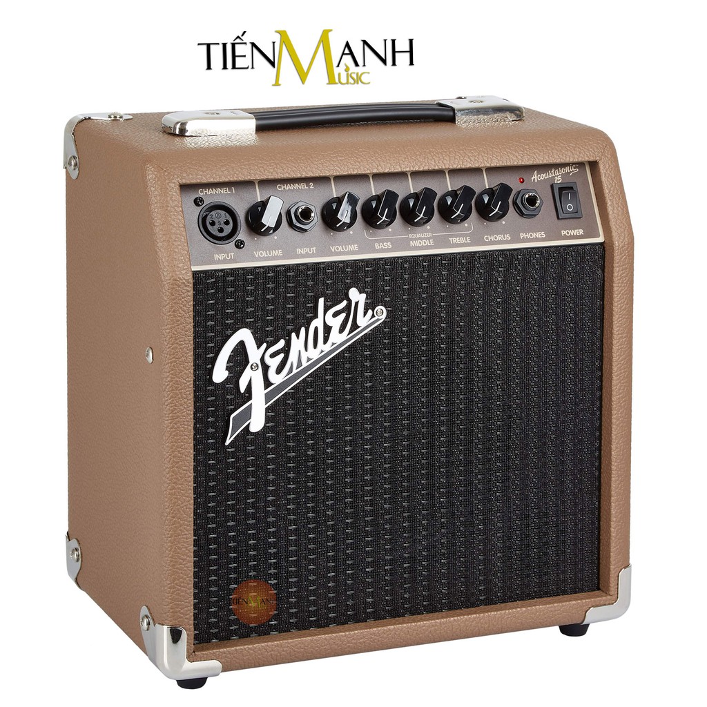 [Chính Hãng] Fender Acoustasonic 15 Amply Đàn Acoustic Guitar - Loa Ampli Combo Amplifier 15W