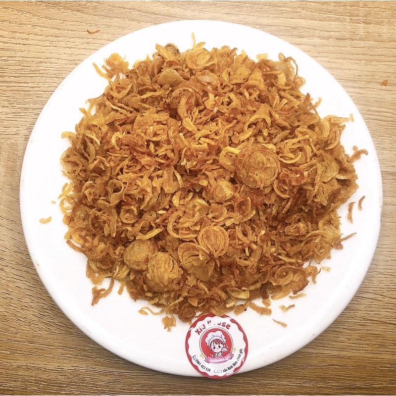 500gr Hành Phi Nguyên Chất 100% Siêu Giòn Nhà Làm