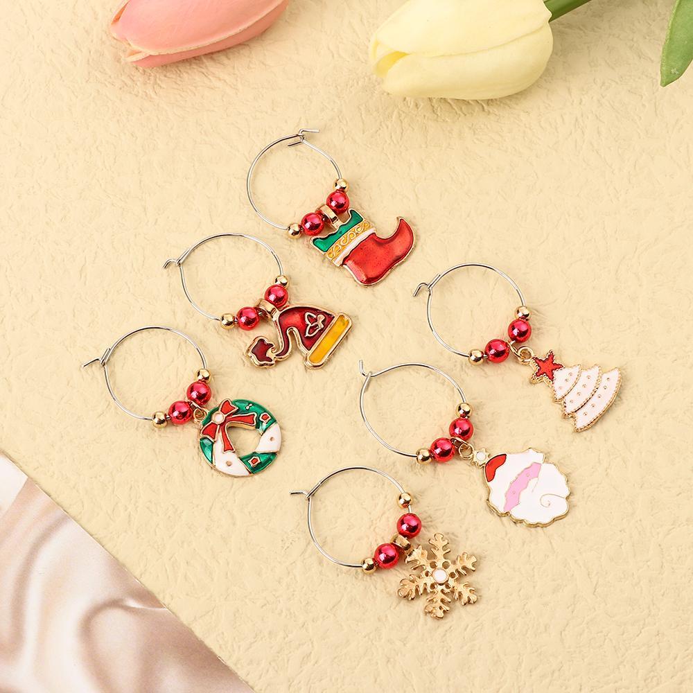 LONTIME 6 Vòng Treo Ly Trang Trí Giáng Sinh Năm Mới