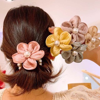 Dây Cột Tóc Nơ Vải Voan Lụa Hàng Cao Cấp