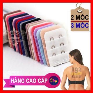 Miếng nối dây áo ngực 2 móc hay 3 móc, móc áo