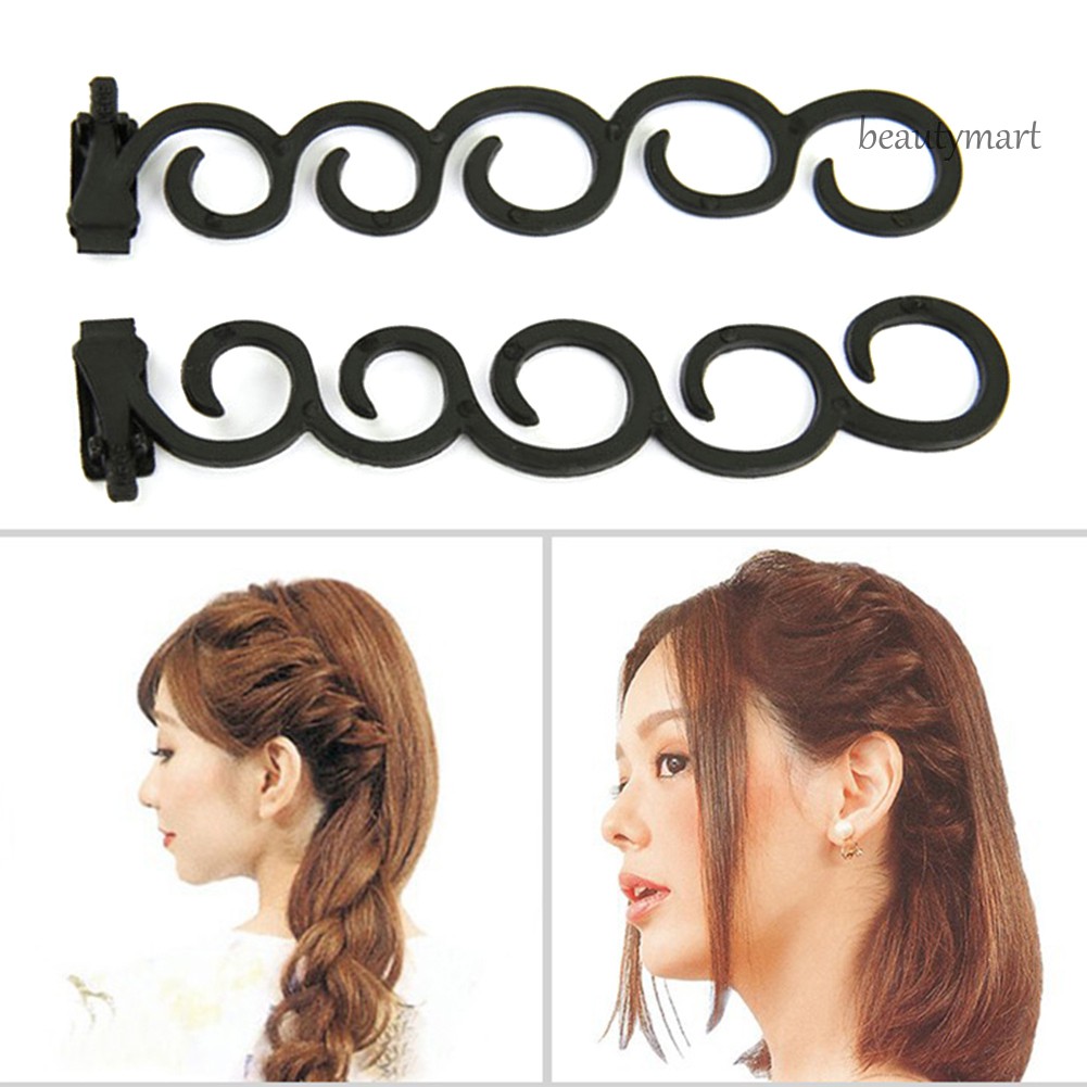 Set 4 dụng cụ hỗ trợ thắt bím tạo kiểu tóc DIY