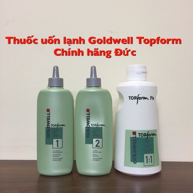 Bộ uốn lạnh Goldwell Topform 500ml/1000ml