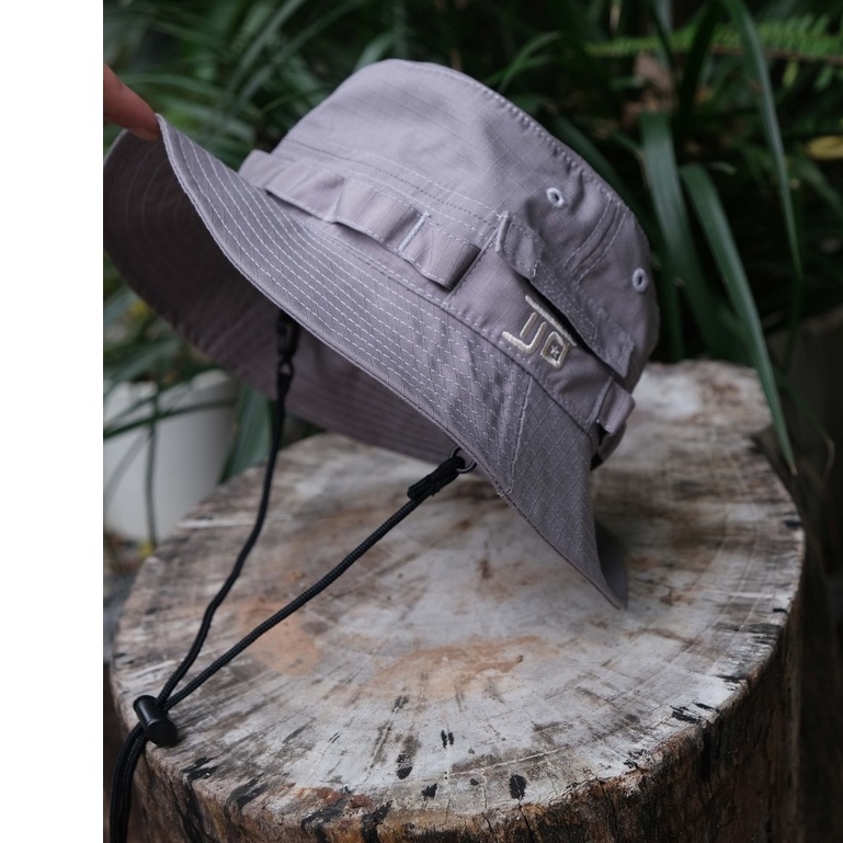 Mũ tai bèo TJO Bucket Hat style Camping, cắm trại, du lịch, vintage