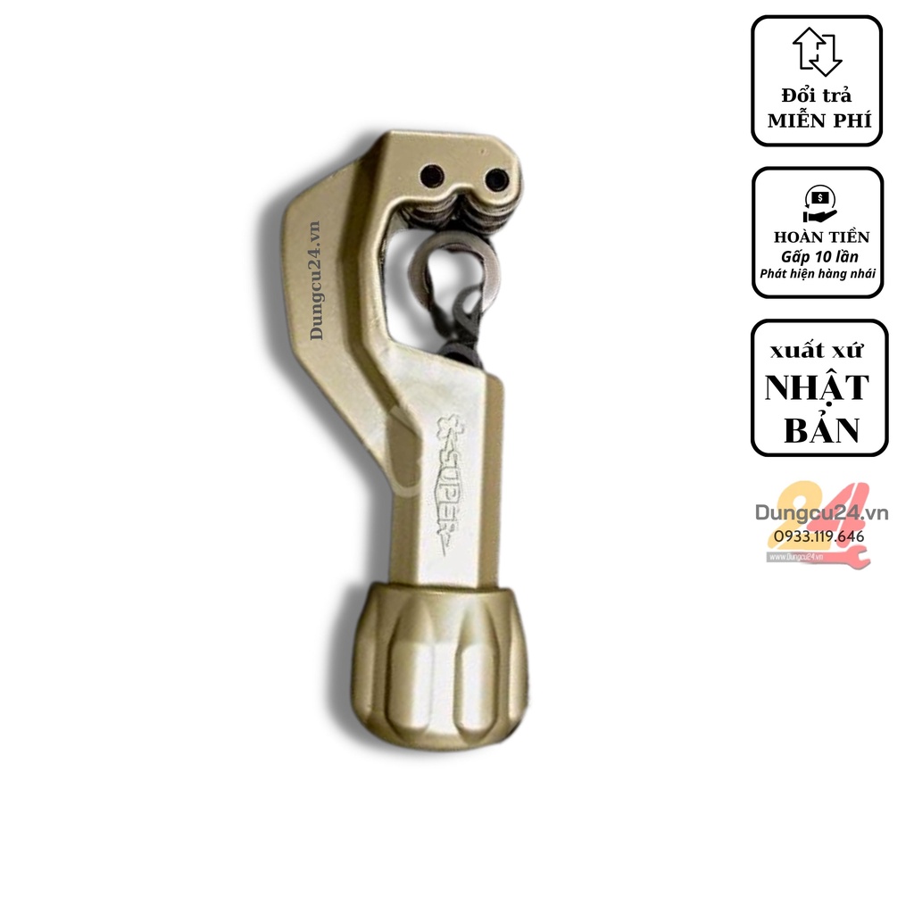 Cắt ống đồng, cắt ống inox SuperTool TCB105 và TC105N Nhật bản