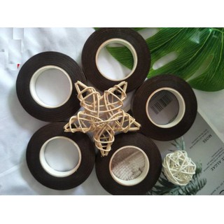 Băng keo sáp làm nụ tầm xuân - quấn cành hoa giấy