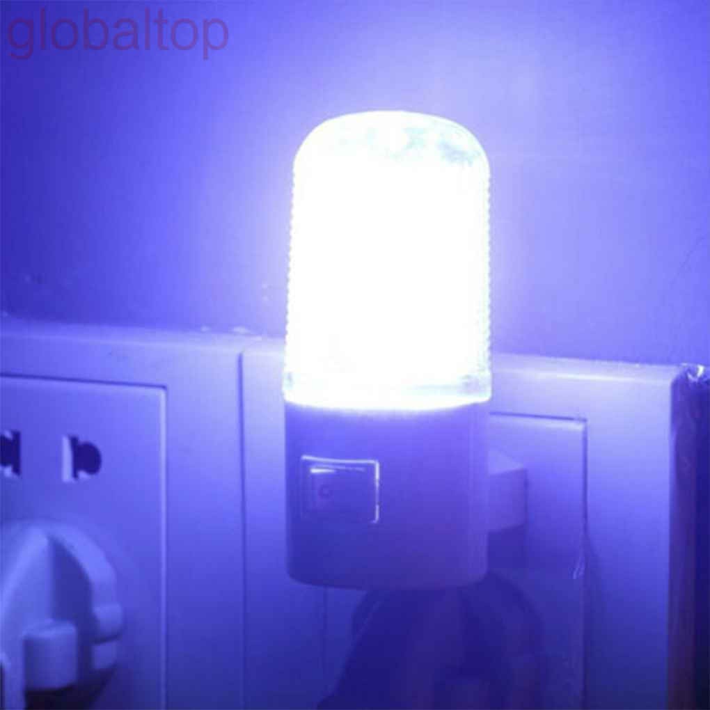 Đèn 4 led cắm tường ánh sáng trắng ac 3w