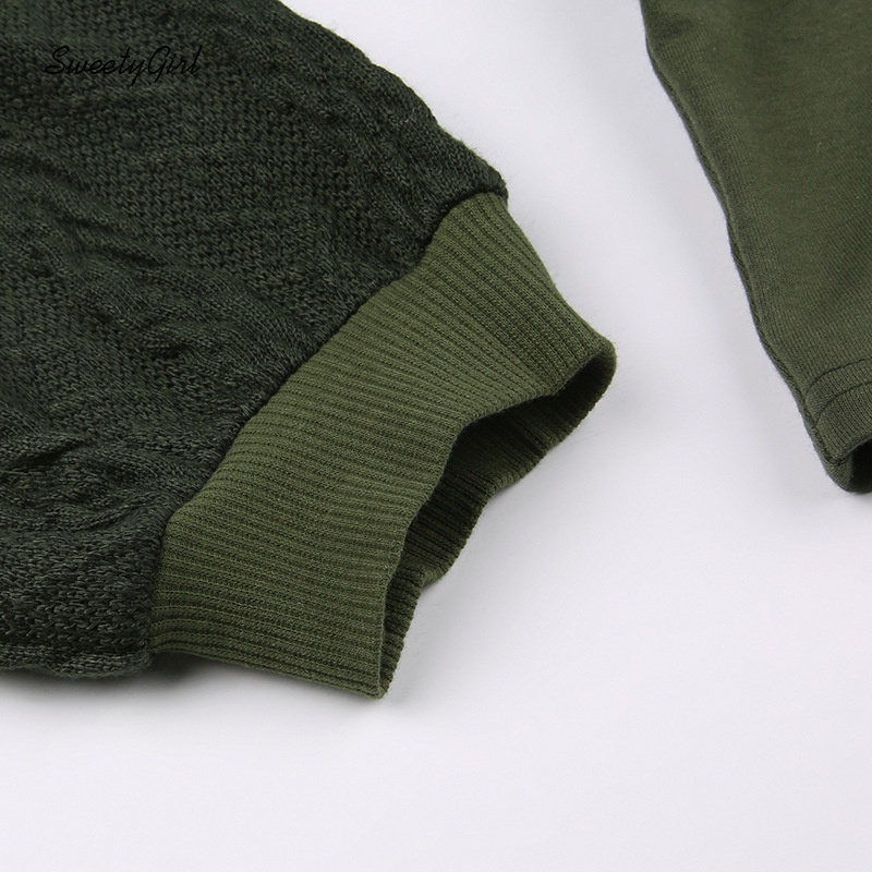 Áo Sweater Dệt Kim Tay Dài Cổ Tròn In Hình Ngôi Sao Màu Trơn Thời Trang 2022 Cho Nữ