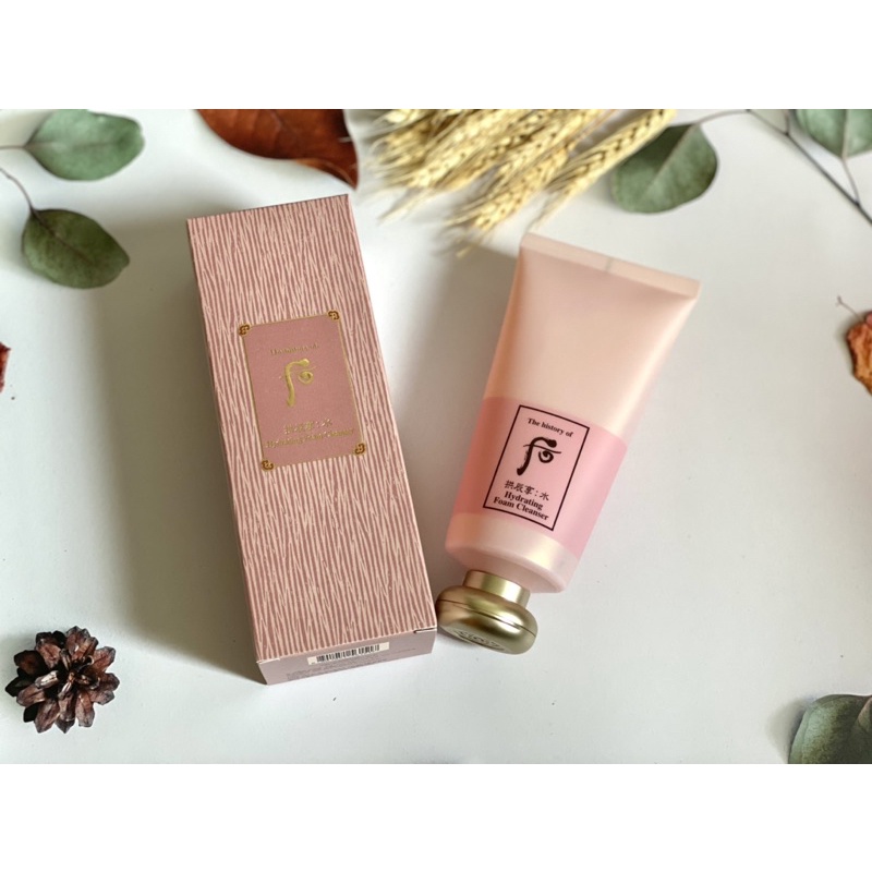 Sửa rửa mặt cấp ẩm làm sạch sâu bả nhờn whoo