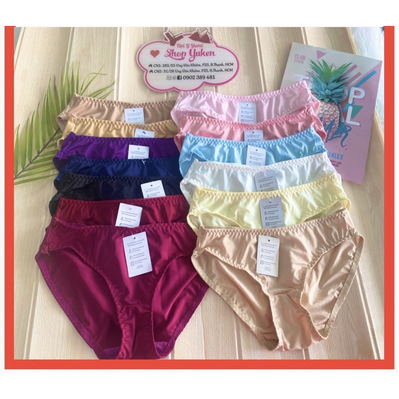 Combo 5 Quần Lót Nữ Chất Đẹp Giá Rẻ . Quần lót học sinh