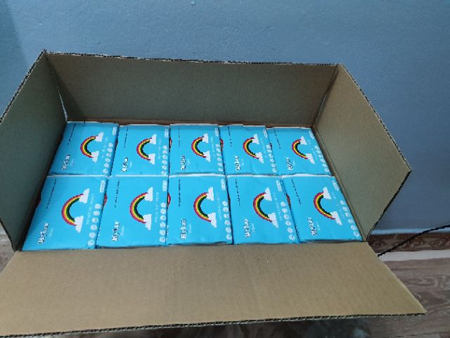 THÙNG 30 GÓI GIẤY ĂN CẦU VỒNG MY LAN