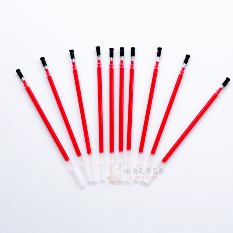 Ruột bút bi mực đen/xanh/đỏ 3 lõi thay thế tiện dụng