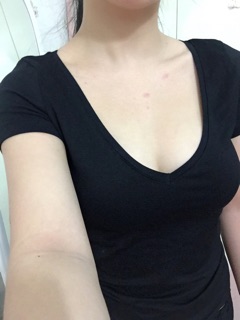 ÁO CỔ TIM H&M AUTH 
