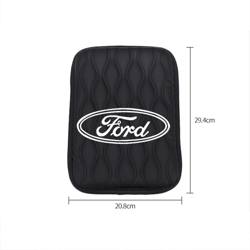 Đệm Da Lót Hộp Tỳ Tay Xe Hơi Chống Nước Thông Dụng Cho Ford Ranger Xlt Wildtrak Focus Mk2 Mk3 Ranger Raptor Mustang Ecosport Kuga Everest Mondeo