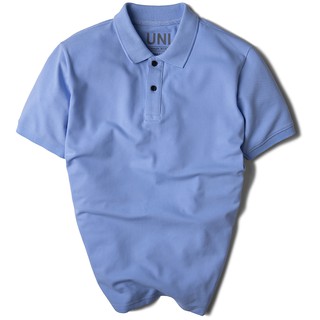 MUA 1 TẶNG 1 -HOA- Áo polo trơn basic Uni nhiều màu dáng ôm tnk113