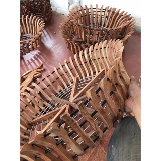 Chậu gỗ Căm Xe fi 35