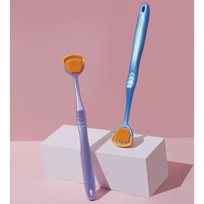 Bàn chải vệ sinh lưỡi thiết kế hai mặt tiện lợi